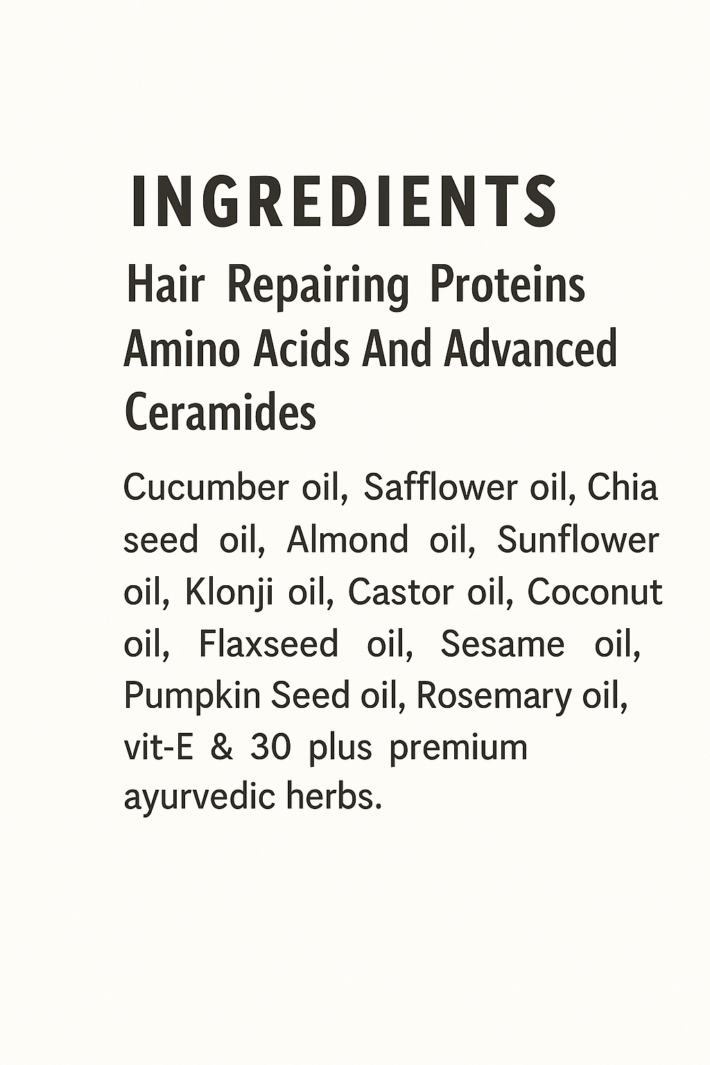 SILK CURL - ADVANCED HAIR OIL FOR CURLY HAIR